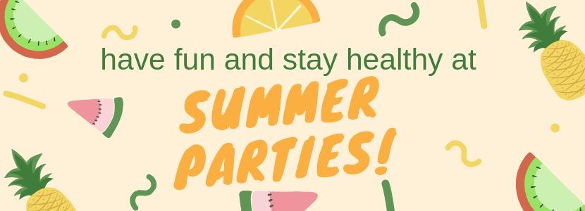 healthy summer, best health summer, stay healthy at parties, colorado natural medicine and acupuncture
