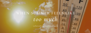 Summer 2025, energy balance, nervous system regulation, summer stress, healthy summer recipes, acupuncture, rest, herbal medicine