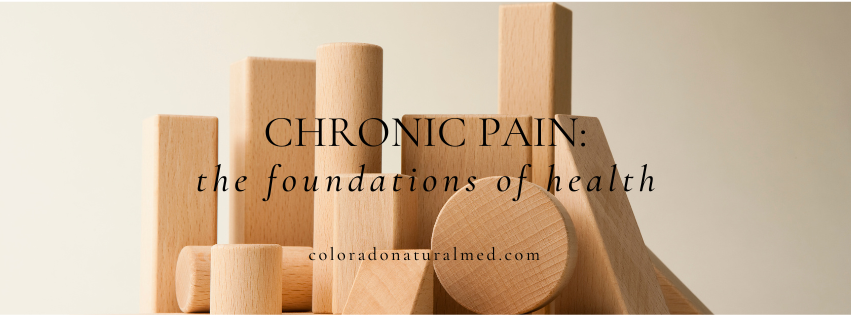 chronic pain, foundational health, inflammation, fatigue, GLP-1, holistic medicine, chronic pain relief