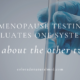 perimenopause, perimenopause symptoms, hormonal changes, hormone testing, functional testing, hormonal health